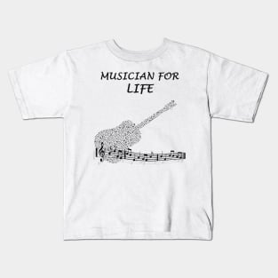 Musician For Life Kids T-Shirt